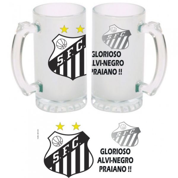 CANECA CHOPP DE VIDRO