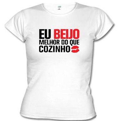 CAMISETA COM FRASES